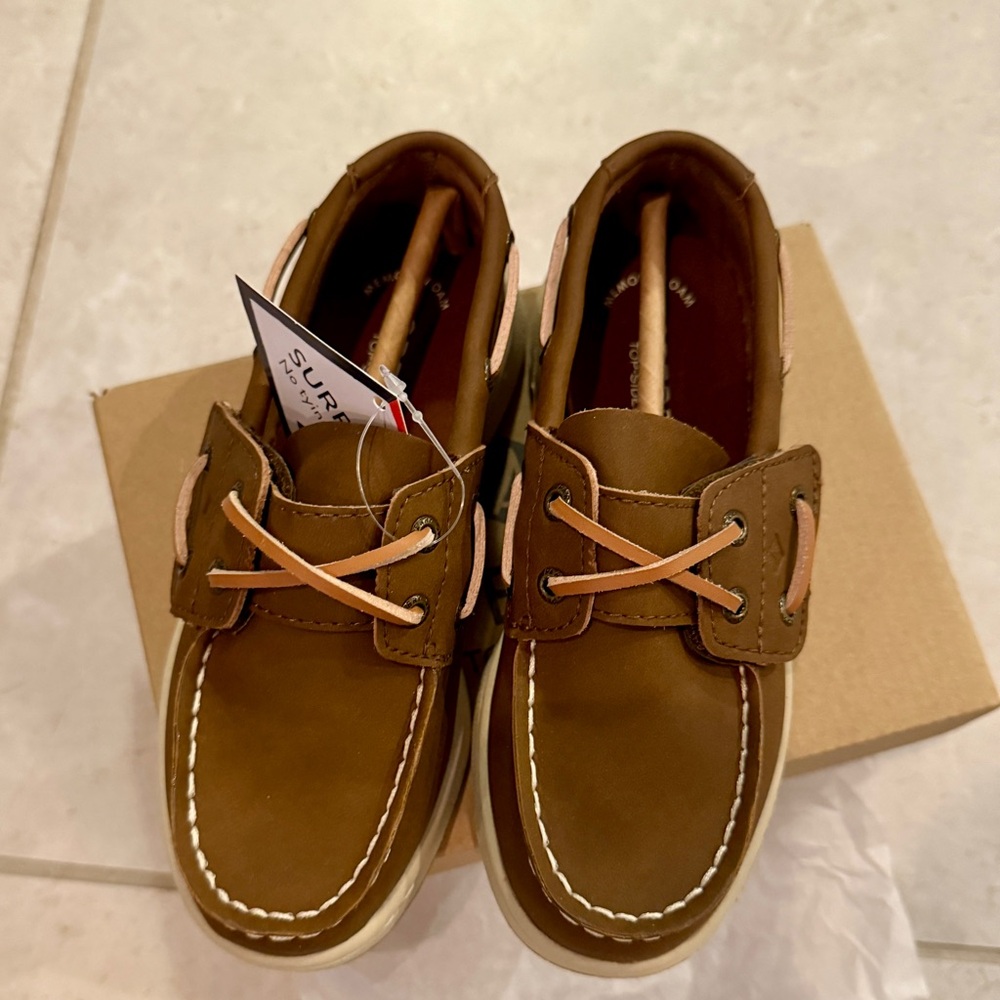 Sperry Cup II Boat Jr. Shoes 12 Wide